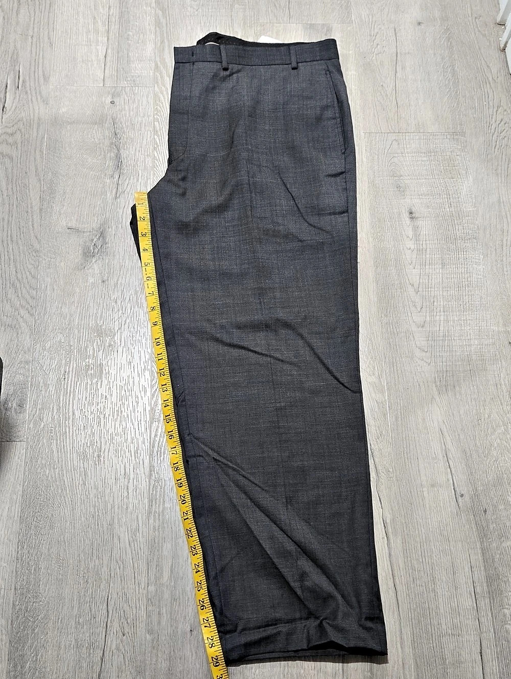 Men's Calvin Klein Gray Dress Pants 39w29L